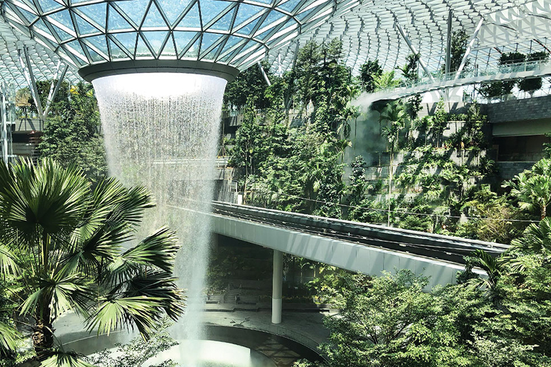 Инновационная архитектура и дизайн  Jewel Changi Airport - 1