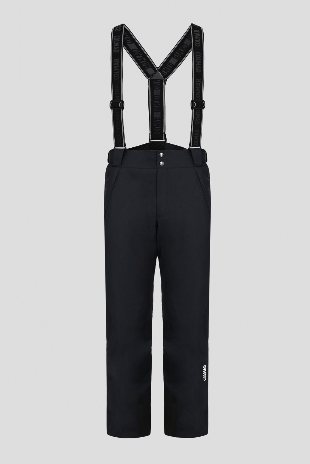 Мужские черные лыжные брюки - 1