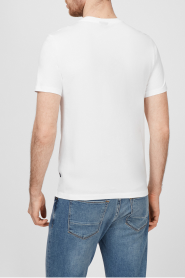 Мужская белая футболка - 3