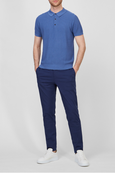 Мужские синие брюки - 5