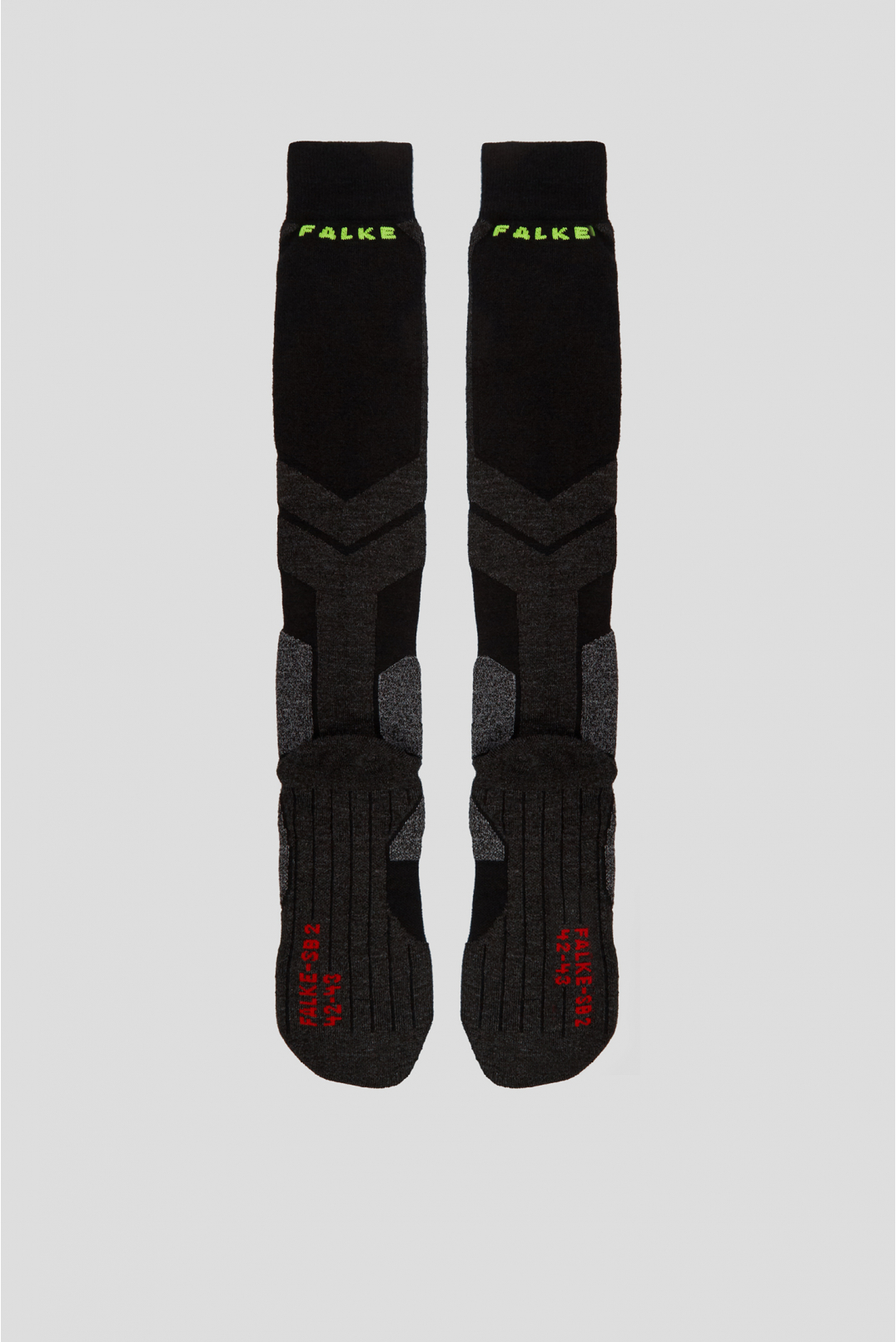 Чоловічі чорні лижні шкарпетки - 2