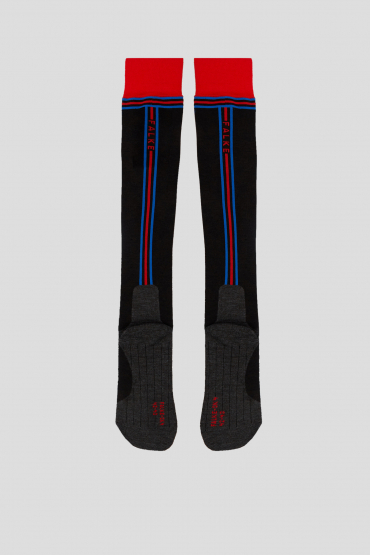 Мужские черные лыжные носки - 2