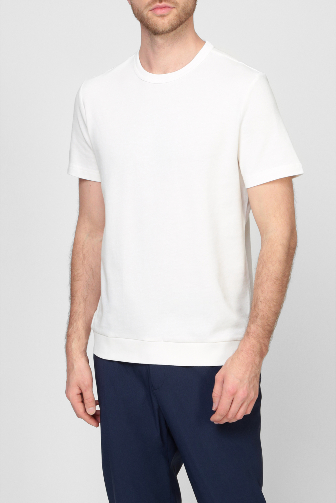 Мужская белая футболка  - 2