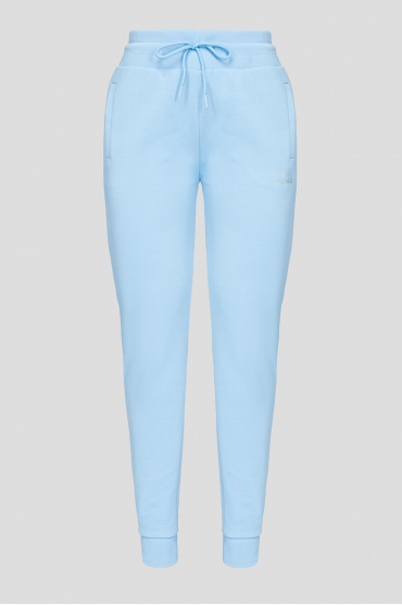 Женские голубые спортивные брюки - 1
