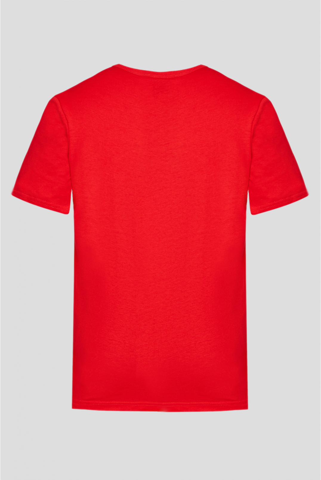 Мужская красная футболка - 2