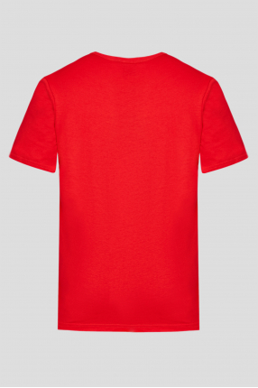 Мужская красная футболка 1