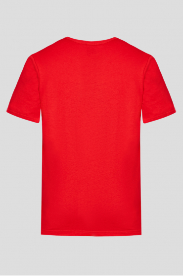 Мужская красная футболка - 2