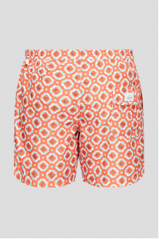 Чоловічі помаранчеві плавальні шорти 1