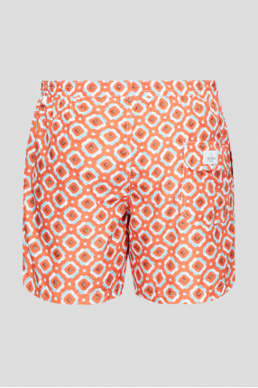 Чоловічі помаранчеві плавальні шорти 1