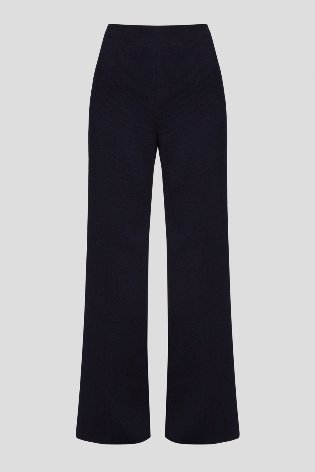 Жіночі темно-сині вовняні брюки - 2