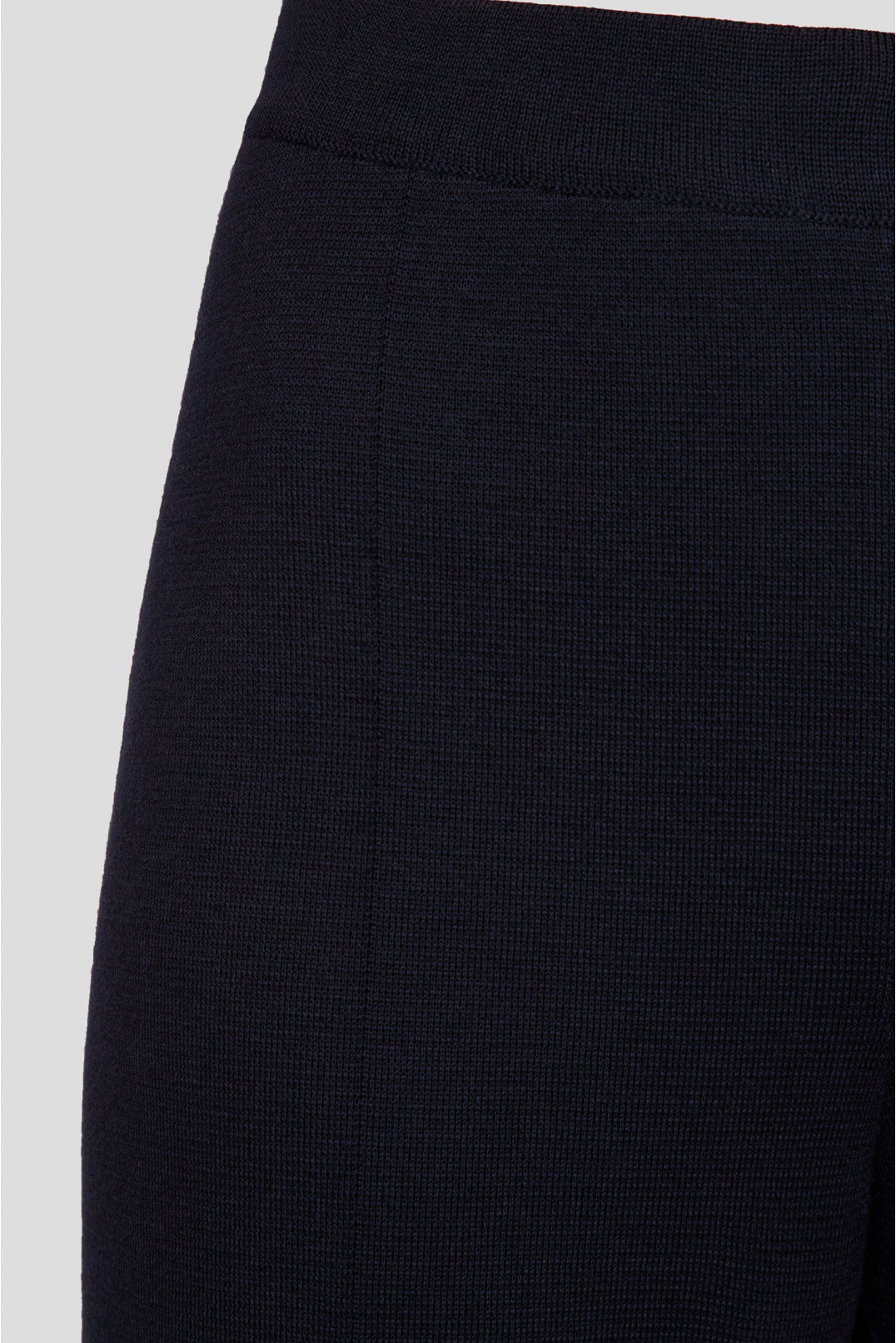 Женские темно-синие шерстяные брюки - 3