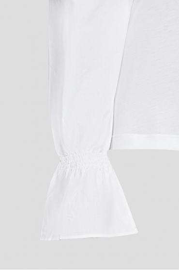 Женская белая блуза - 3