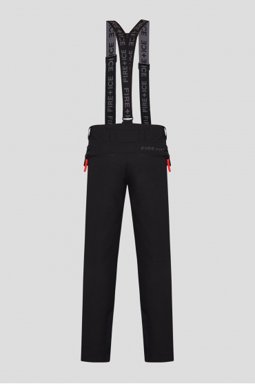 Мужские черные лыжные брюки - 2