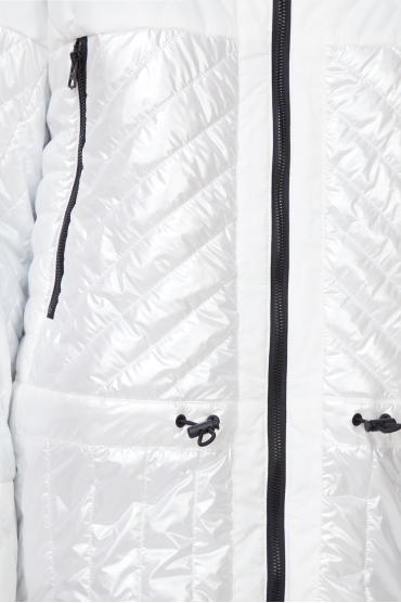 Женская белая лыжная куртка - 2