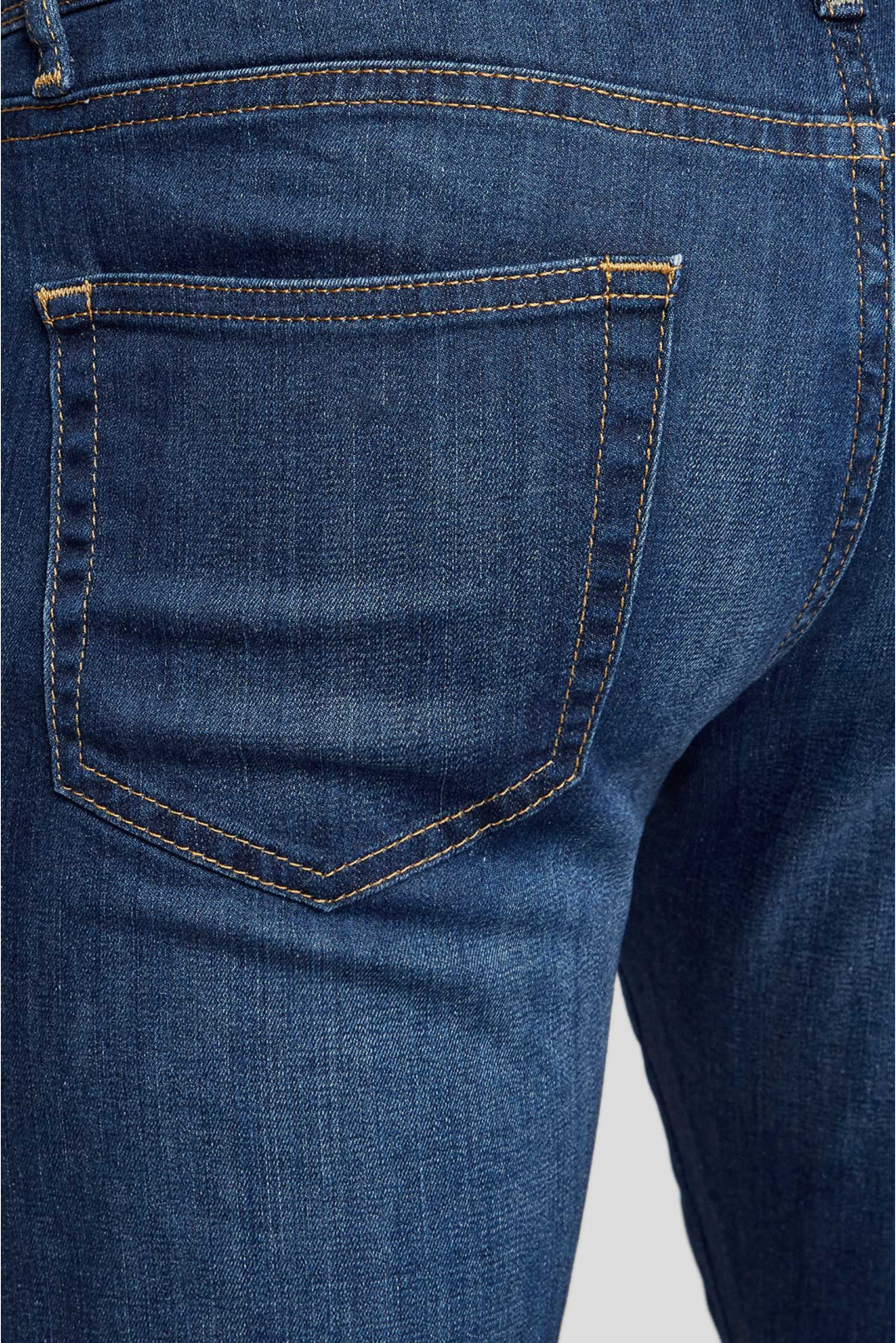 Мужские синие джинсы - 4