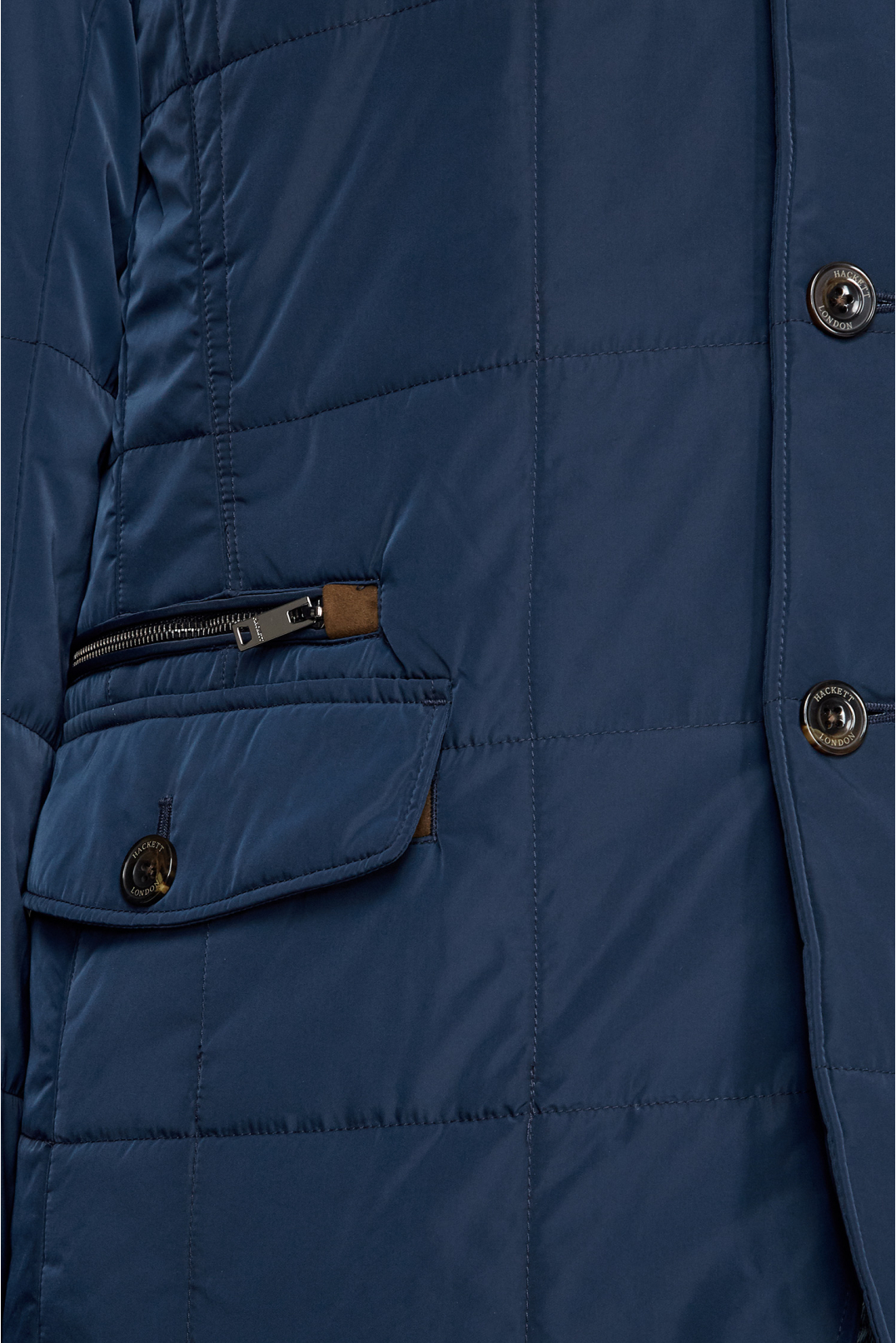 Чоловіча синя куртка - 4