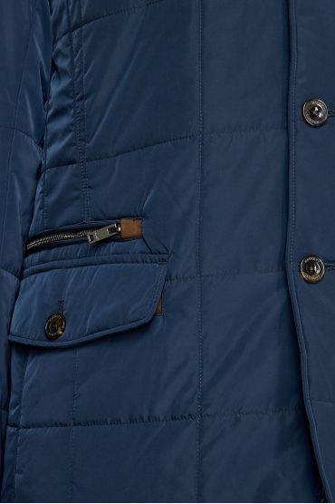 Мужская синяя куртка - 4