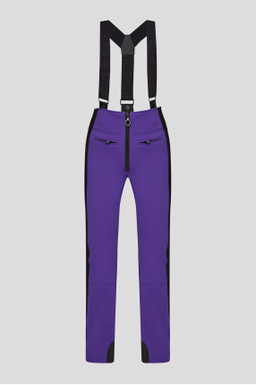 Женские фиолетовые лыжные брюки