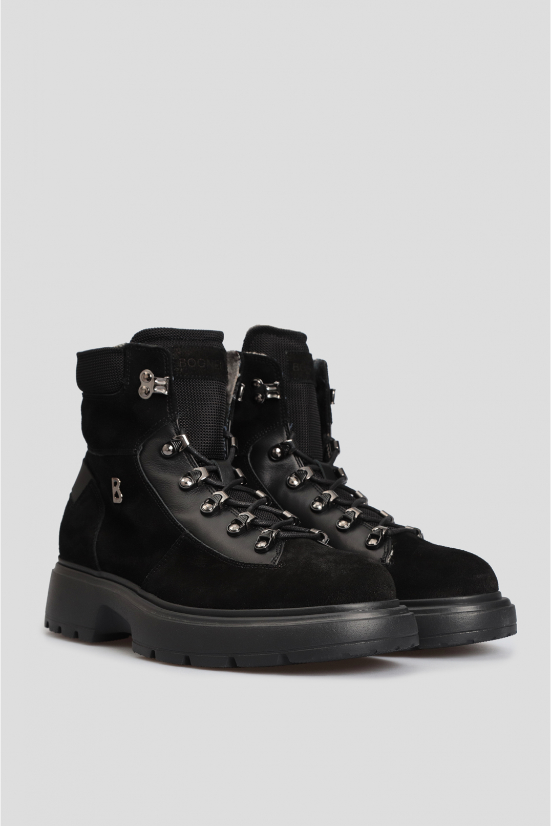 Чоловічі чорні замшеві черевики - 2