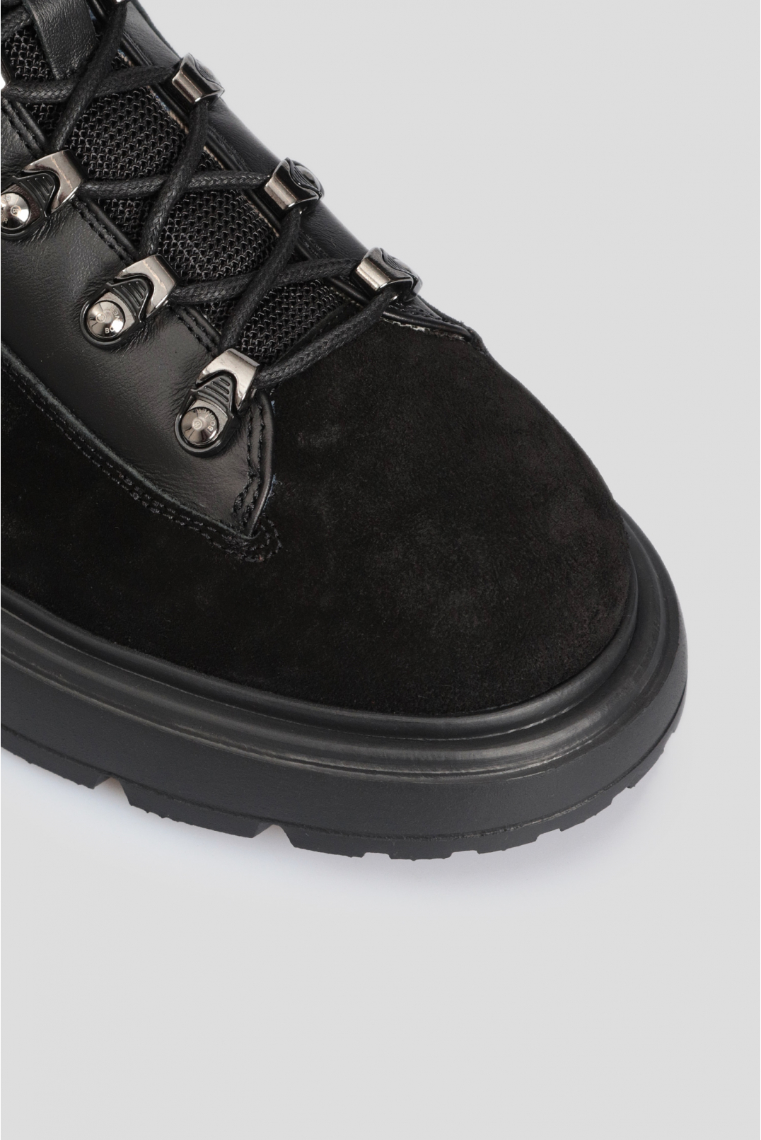 Чоловічі чорні замшеві черевики - 4