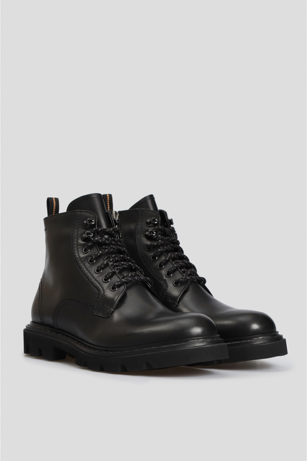 Чоловічі чорні шкіряні черевики - 2