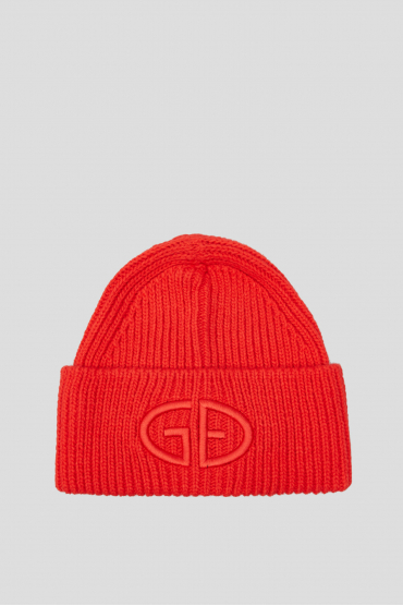 Женская красная шапка - 1