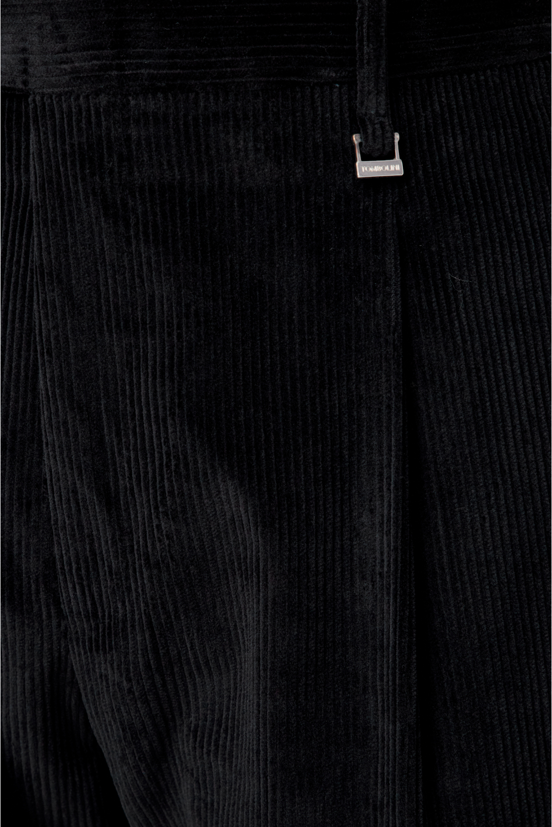 Мужские темно-синие вельветовые брюки - 4