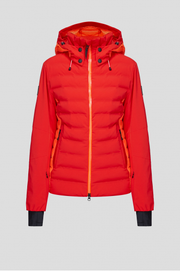Жіноча червона лижна куртка - 1