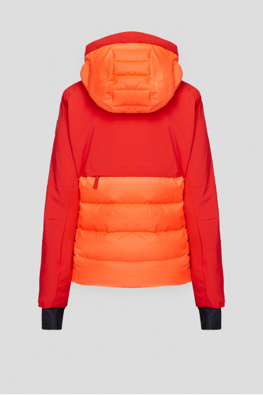 Женская красная лыжная куртка - 2