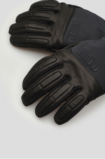 Чоловічі чорні лижні рукавички - 3