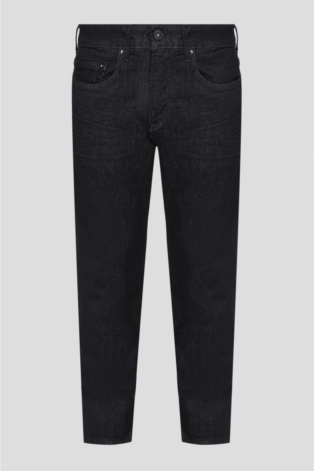 Мужские черные джинсы - 1