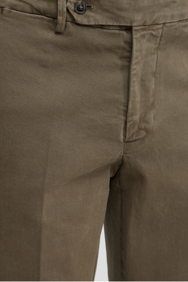 Мужские оливковые брюки - 3