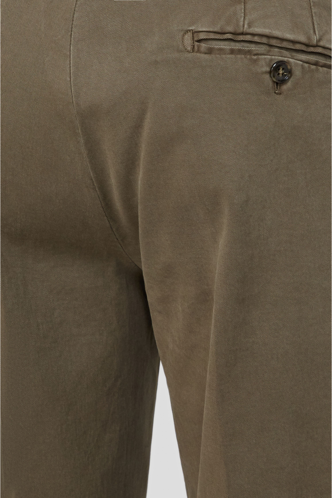 Чоловічі оливкові брюки - 4