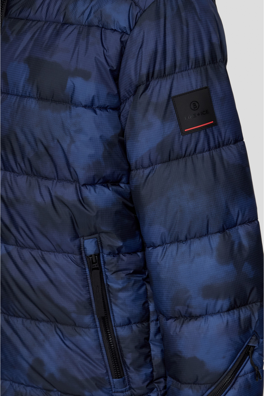 Мужская темно-синяя лыжная куртка - 3