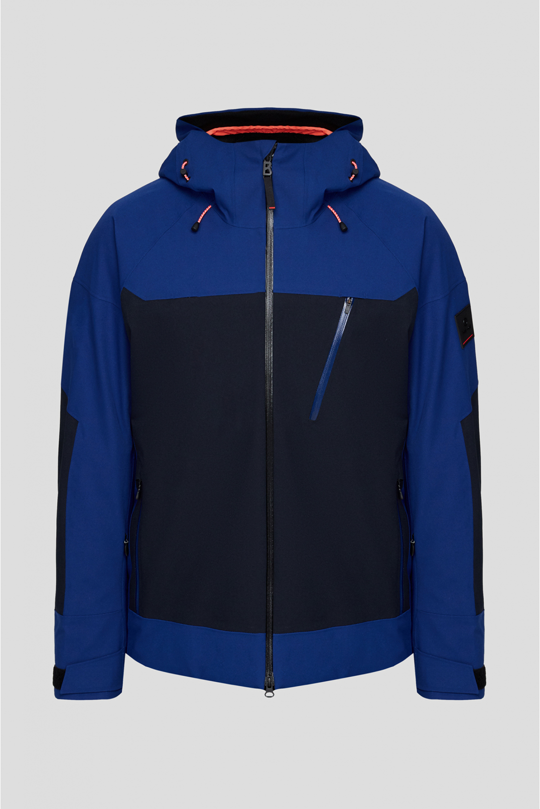 Чоловіча синя лижна куртка - 1