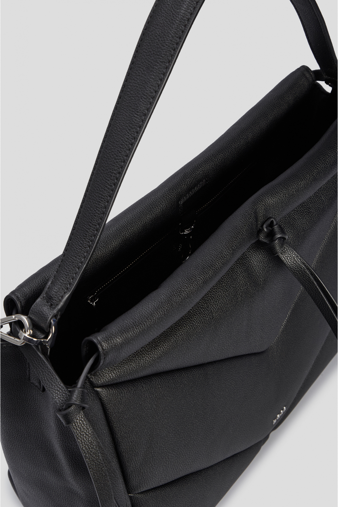 Жіноча чорна сумка  - 5