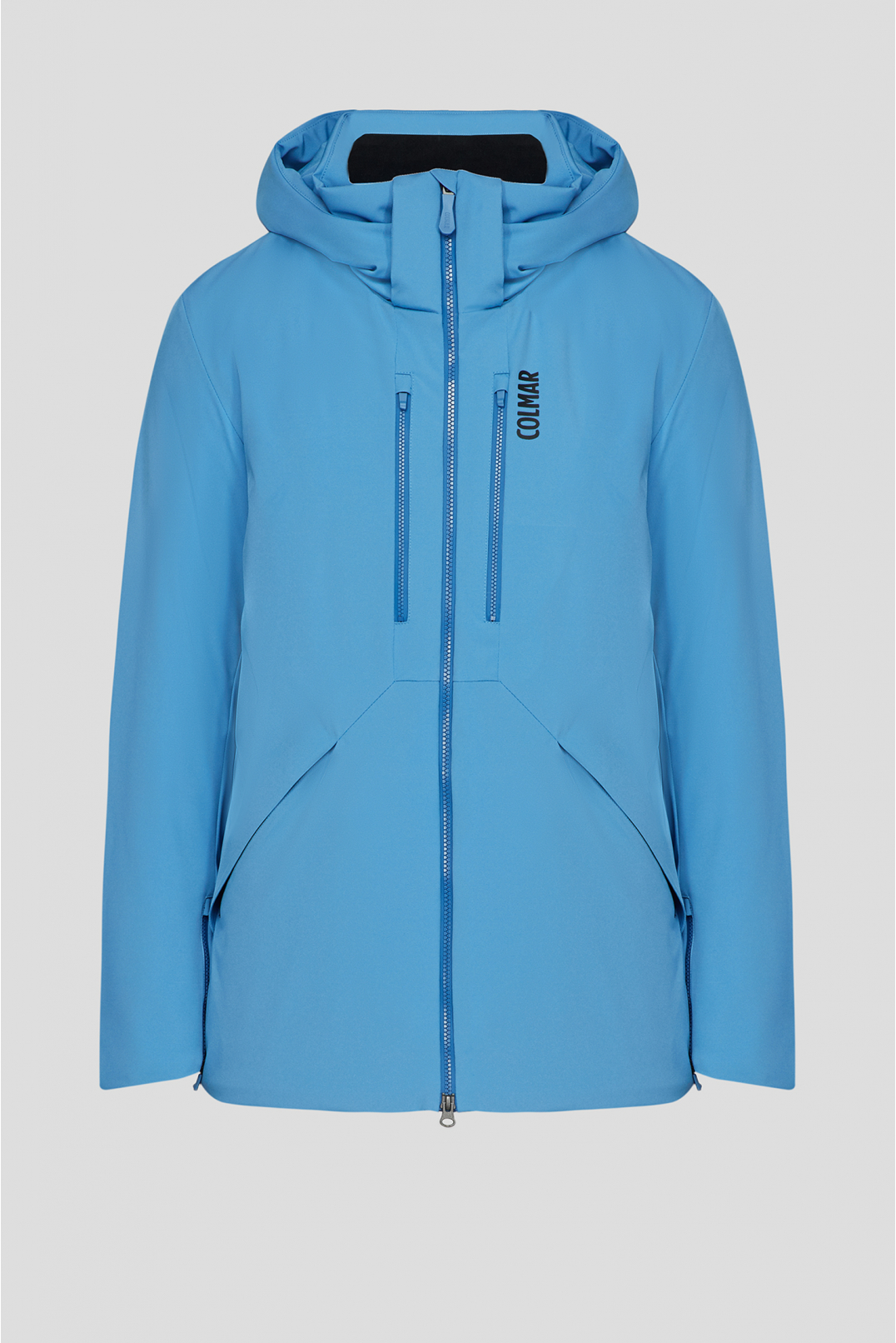Мужская голубая лыжная куртка - 1
