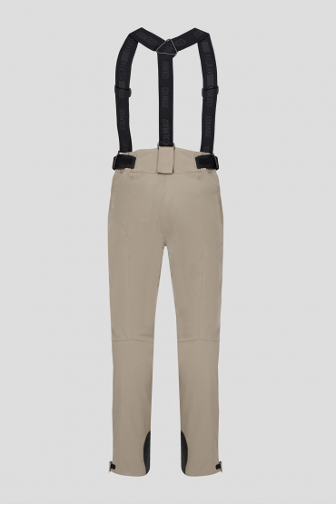 Чоловічі оливкові лижні штани - 2