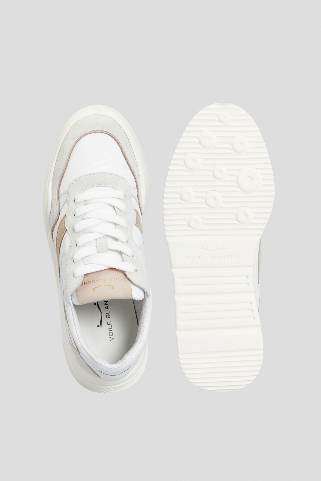 Жіночі білі кросівки - 4
