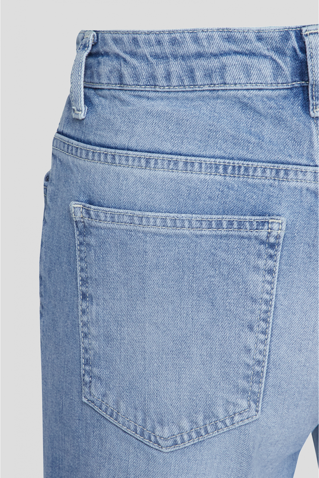 Женские голубые джинсы - 3