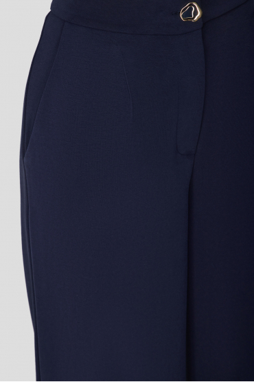Женские темно-синие брюки - 4