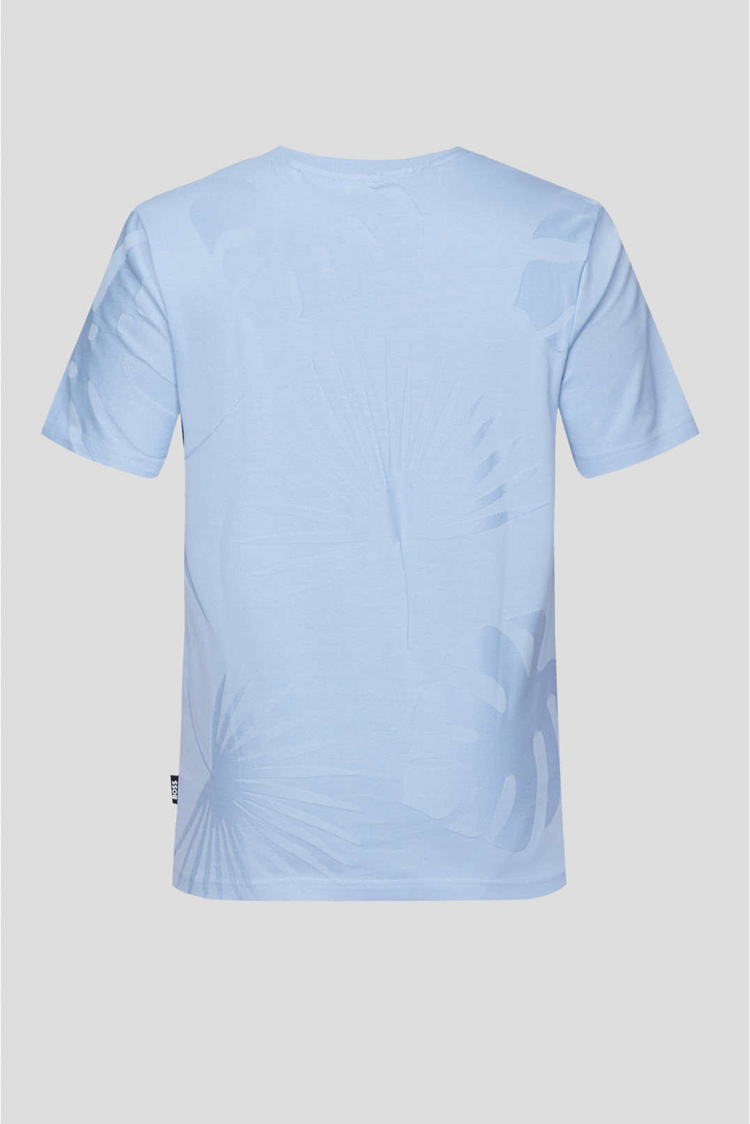 Мужская голубая футболка  - 2