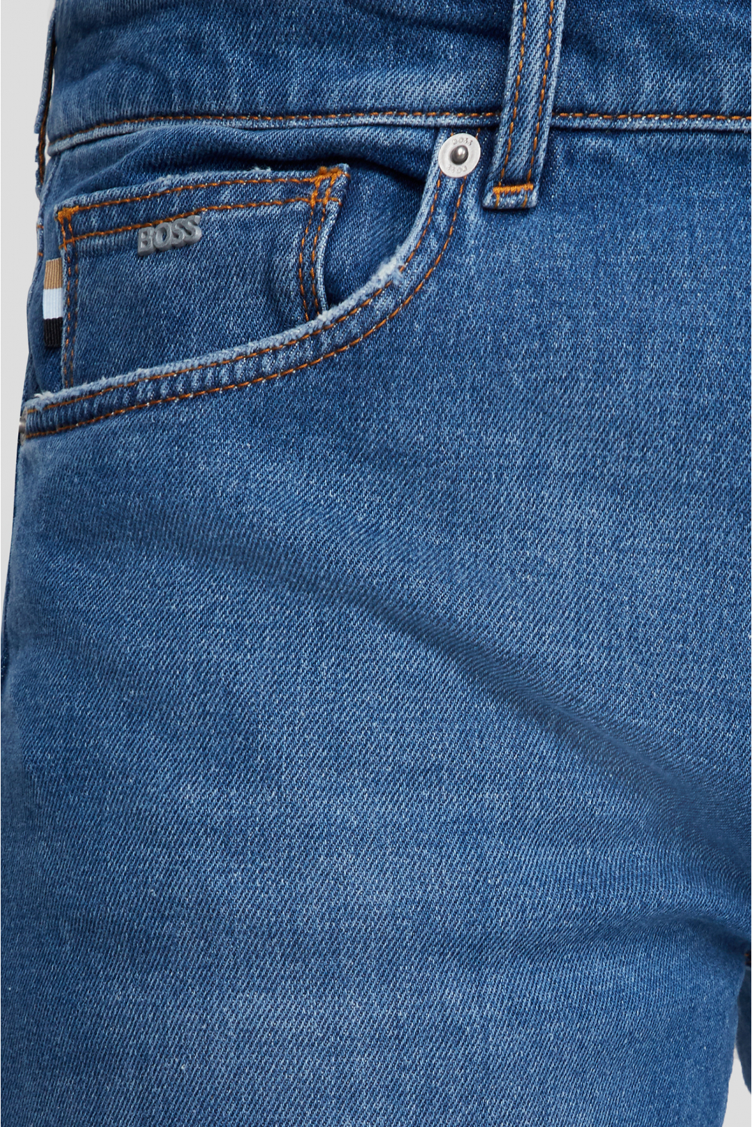 Мужские синие джинсы - 3