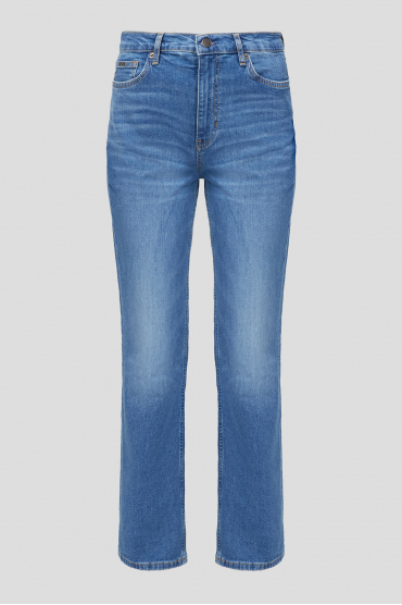 Женские голубые джинсы - 1