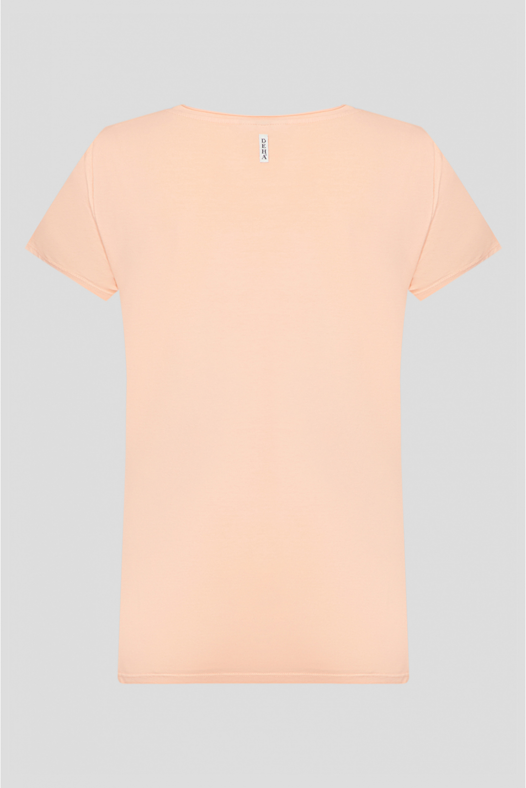 Жіноча персикова футболка - 2
