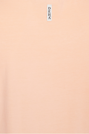 Женская персиковая футболка - 4