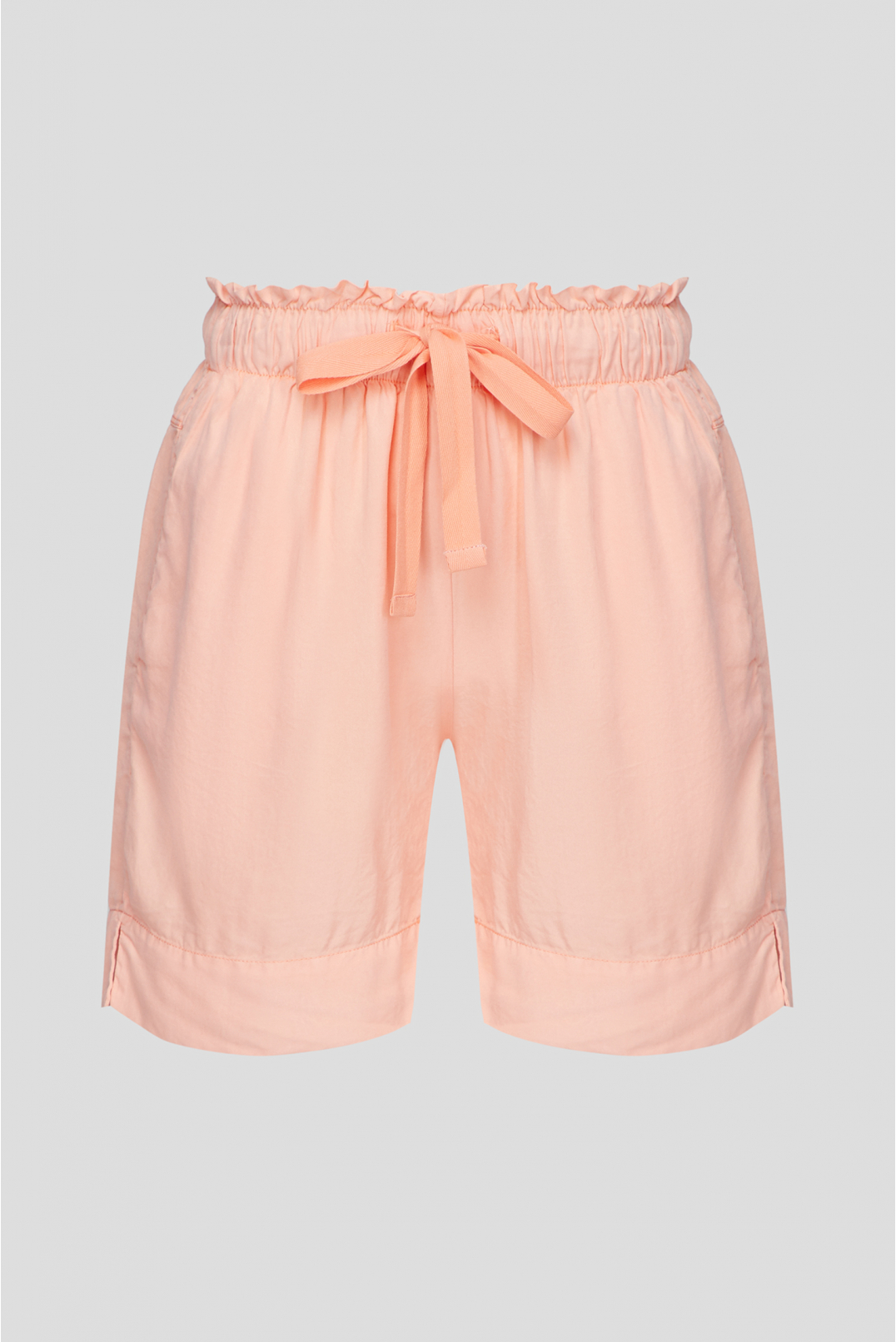 Женские персиковые шорты - 1
