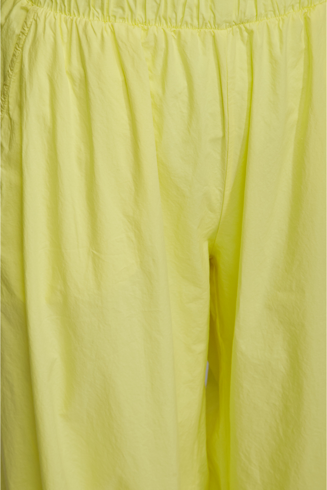 Женский желтый костюм (топ, брюки) - 4