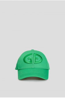 Жіноча зелена кепка