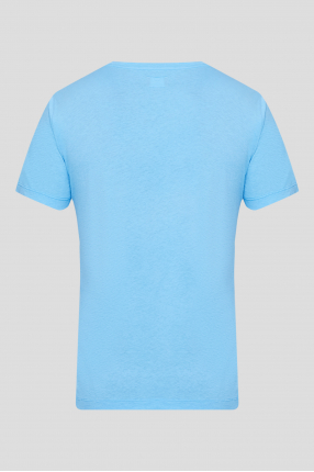 Мужская голубая футболка 1